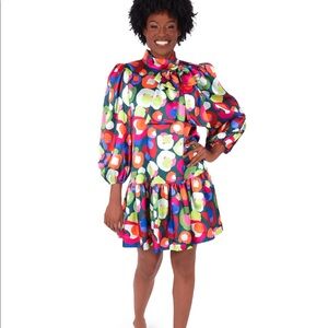 Colorful Floral Women's Dress